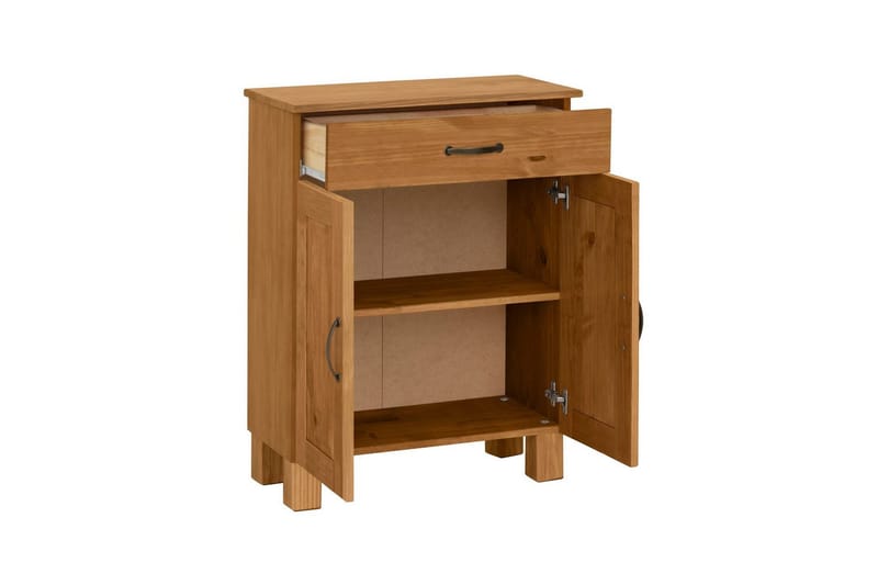 Badevægskab Alby 60x30x80 cm, Bejdset/Voks - 60x30x80 cm, Bejdset/Voks - Hus & renovering - Køkken & bad - Badeværelse - Badeværelsesmøbler - Badeværelsesskab