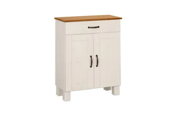 Badevægskab Alby 60x30x80 cm, Hvid/Honning - 60x30x80 cm, Hvid/Honning - Hus & renovering - Køkken & bad - Badeværelse - Badeværelsesmøbler - Badeværelsesskab