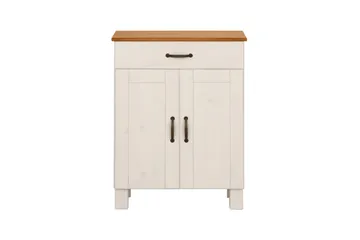 Badevægskab Alby 60x30x80 cm, Hvid/Honning - 60x30x80 cm, Hvid/Honning - Hus & renovering - Køkken & bad - Badeværelse - Badeværelsesmøbler - Badeværelsesskab
