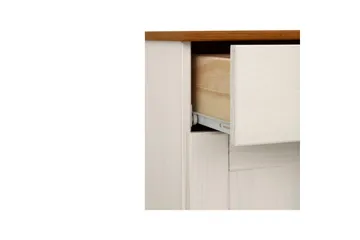 Badevægskab Alby 60x30x80 cm, Hvid/Honning - 60x30x80 cm, Hvid/Honning - Hus & renovering - Køkken & bad - Badeværelse - Badeværelsesmøbler - Badeværelsesskab