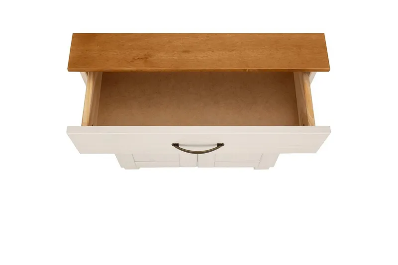 Badevægskab Alby 60x30x80 cm, Hvid/Honning - 60x30x80 cm, Hvid/Honning - Hus & renovering - Køkken & bad - Badeværelse - Badeværelsesmøbler - Badeværelsesskab