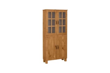 Badevægskab Alby 75x30x170 cm, Bejdset/Voks - 75x30x170 cm, Bejdset/Voks - Hus & renovering - Køkken & bad - Badeværelse - Badeværelsesmøbler - Badeværelsesskab