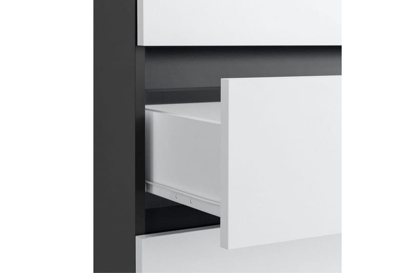 Badevægskab Wisla 76x35x98 cm, Antracit/Hvid - 76x35x98 cm, Antracit/Hvid - Hus & renovering - Køkken & bad - Badeværelse - Badeværelsesmøbler - Badeværelsesskab