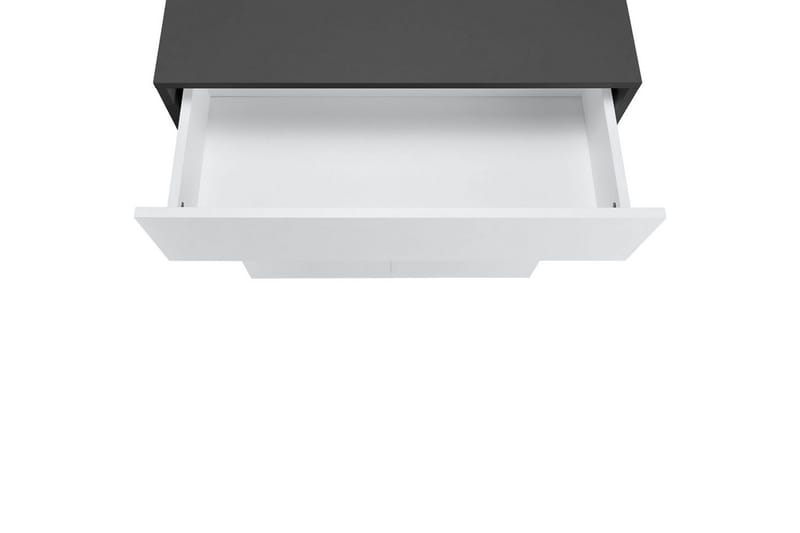 Badevægskab Wisla 76x35x98 cm, Antracit/Hvid - 76x35x98 cm, Antracit/Hvid - Hus & renovering - Køkken & bad - Badeværelse - Badeværelsesmøbler - Badeværelsesskab