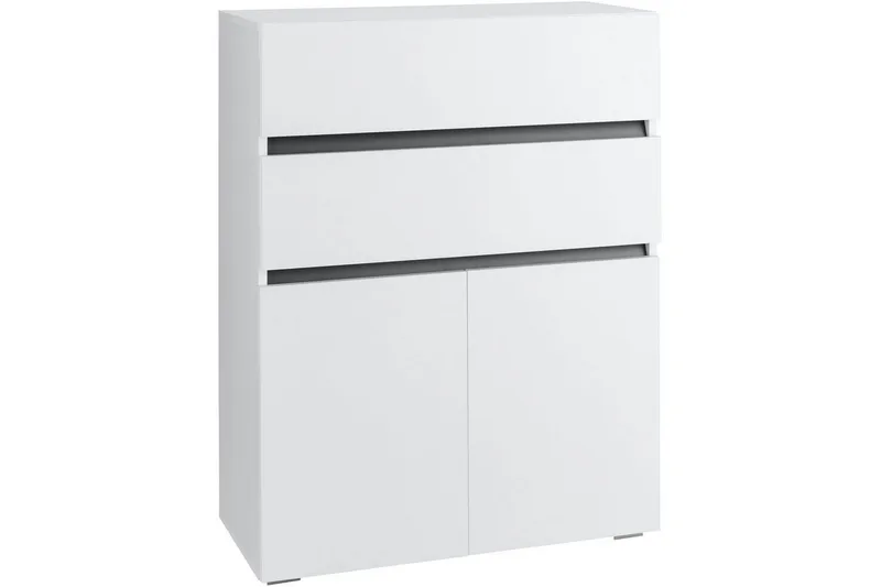 Badevægskab Wisla 76x35x98 cm, Hvid - 76x35x98 cm, Hvid - Hus & renovering - Køkken & bad - Badeværelse - Badeværelsesmøbler - Badeværelsesskab