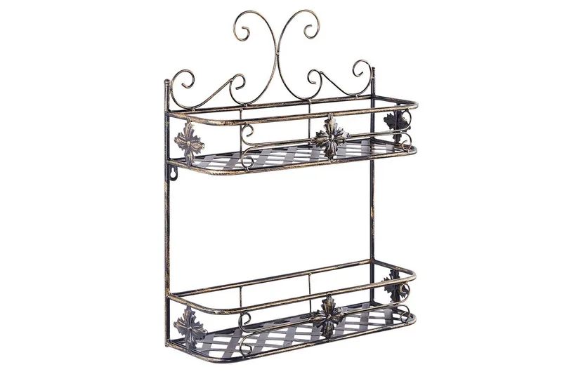 Badeværelseshylde Marayes Sort, Sort