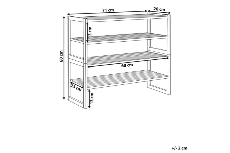 Badeværelseshylde Uvalda - Hus & renovering - Køkken & bad - Badeværelse - Badeværelsesmøbler - Badeværelseshylde