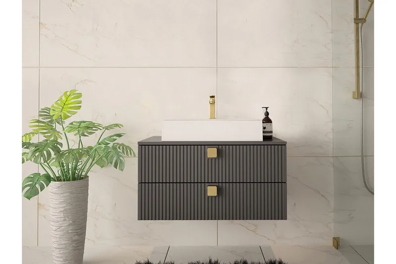 Glenndale Badrumsförvaring Concept 55 Grey - Hus & renovering - Køkken & bad - Badeværelse - Badeværelsesmøbler - Badeværelsesopbevaring