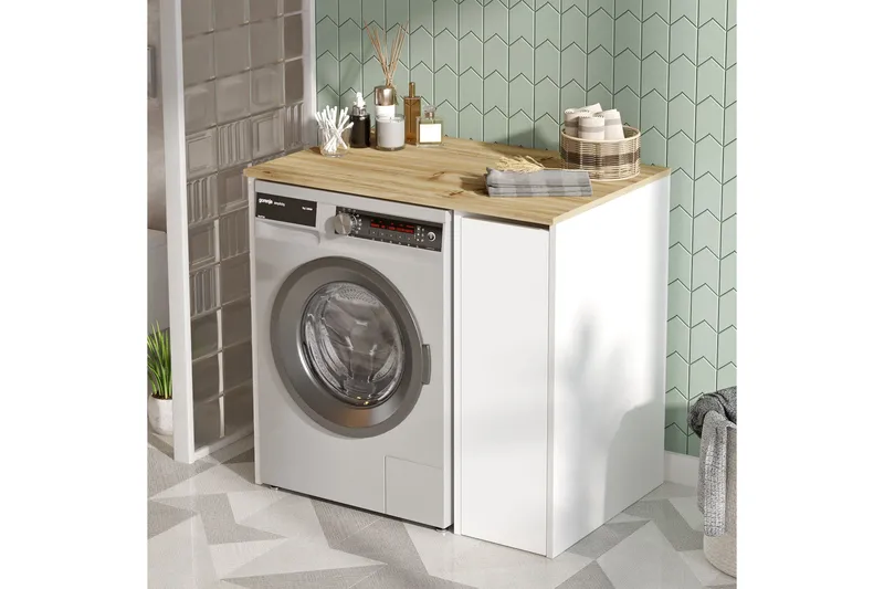 Rinorea Badeværelsesopbevaring 93,5x88,3 cm, Brun