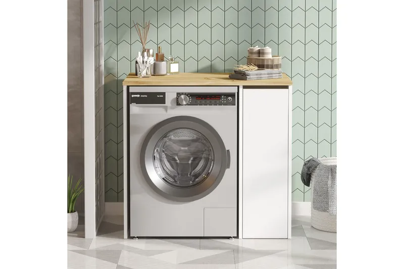 Rinorea Badeværelsesopbevaring 93,5x88,3 cm - Brun - Hus & renovering - Køkken & bad - Badeværelse - Badeværelsesmøbler - Badeværelsesopbevaring