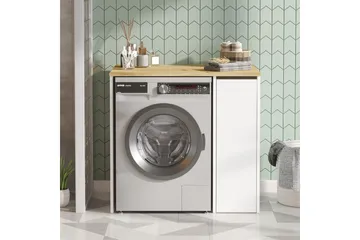Rinorea Badeværelsesopbevaring 93,5x88,3 cm - Brun - Hus & renovering - Køkken & bad - Badeværelse - Badeværelsesmøbler - Badeværelsesopbevaring