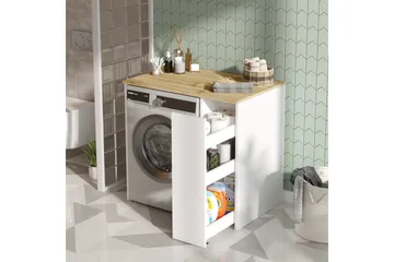 Rinorea Badeværelsesopbevaring 93,5x88,3 cm - Brun - Hus & renovering - Køkken & bad - Badeværelse - Badeværelsesmøbler - Badeværelsesopbevaring