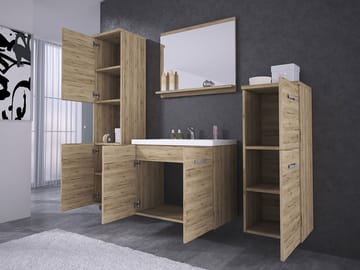 badeværelsessæt Badeværelsesmøbler med håndvask MALO Medfølger ikke Medfølger ikke - Hus & renovering - Køkken & bad - Badeværelse - Badeværelsesmøbler - Komplette møbelpakker