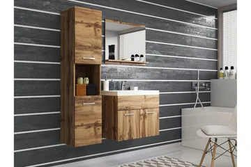 Badeværelsessæt Delorimier - Natur - Hus & renovering - Køkken & bad - Badeværelse - Badeværelsesmøbler - Komplette møbelpakker