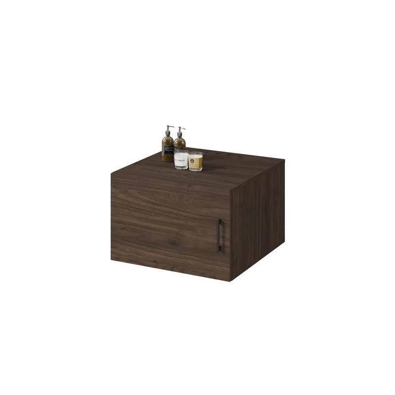 Badeværelsesskab Aza Væg 1 Dør - Valnød Villa - Hus & renovering - Køkken & bad - Badeværelse - Badeværelsesmøbler - Badeværelsesskab