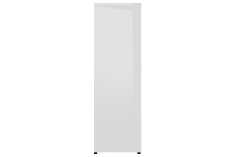 Badeværelsesskab 30X30X95 cm Spånplade Hvid Højglans - Hvid - Hus & renovering - Køkken & bad - Badeværelse - Badeværelsesmøbler - Badeværelsesskab