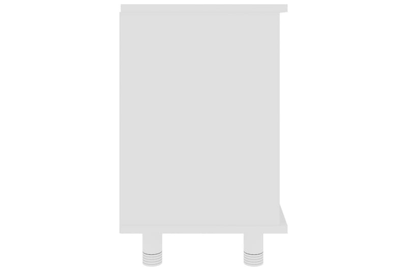 badeværelsesskab 60x32x53,5 cm spånplade hvid - Hvid - Badeværelsesskab - Vægskabe & højskabe