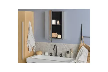 Badeværelsesskab med spejl Cameron - Hus & renovering - Køkken & bad - Badeværelse - Badeværelsesmøbler - Spejlskabe