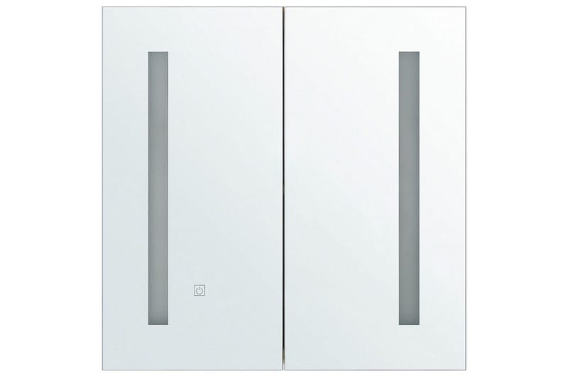 Badeværelsesskab med spejl Chabunco Hvid, Sølv - Hvid, Sølv - Hus & renovering - Køkken & bad - Badeværelse - Badeværelsesmøbler - Spejlskabe