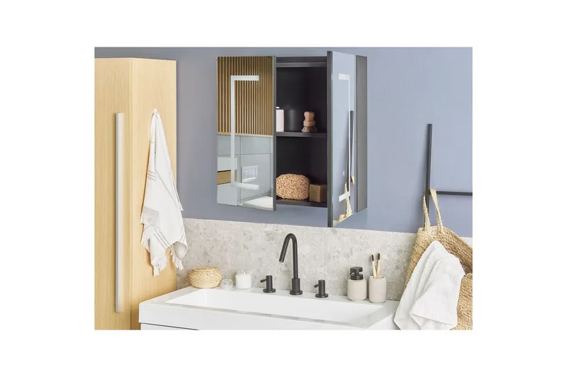 Badeværelsesskab med spejl Mazarredo - Hus & renovering - Køkken & bad - Badeværelse - Badeværelsesmøbler - Spejlskabe