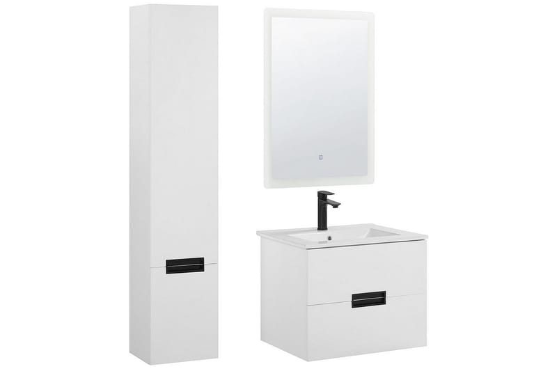 Badeværelsesskab Tudela Hvid, Hvid