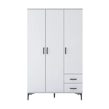 Badeværelsesskab Wallxpert Dara (120 x 198,6 x 45 cm) Hvid - Hvid - Hus & renovering - Køkken & bad - Badeværelse - Badeværelsesmøbler - Badeværelsesskab