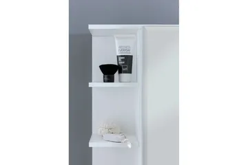 Badeværelsesskab Wohnling Moderne med spejldør lavet af hvid spånplade - Hus & renovering - Køkken & bad - Badeværelse - Badeværelsesmøbler - Spejlskabe