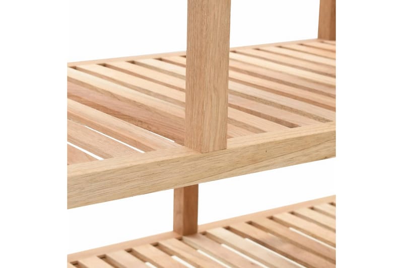 Badeværelseshylde Massivt Valnøddetræ 100 X 40 X 65 Cm - Beige - Hus & renovering - Køkken & bad - Badeværelse - Badeværelsesmøbler - Badeværelseshylde