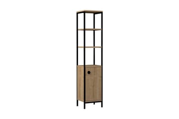 Dasaki Badeværelsesopbevaring 162x38 cm 4 hylder - Blå / antracit - Hus & renovering - Køkken & bad - Badeværelse - Badeværelsesmøbler - Badeværelseshylde