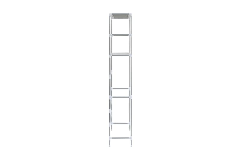 Opbevaringsstativ I 3 Niveauer 69 X 28 X 169 Cm Sølvfarvet - Sølv - Hus & renovering - Køkken & bad - Badeværelse - Badeværelsesmøbler - Badeværelseshylde