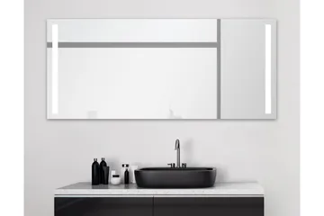 Allejaure Spejl 160x70 cm - Sølv - Hus & renovering - Køkken & bad - Badeværelse - Badeværelsesmøbler - Badeværelsesspejl