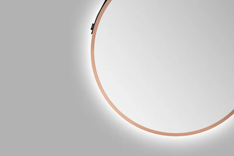 Allejaure Spejl 50 cm Rund - Kobber - Hus & renovering - Køkken & bad - Badeværelse - Badeværelsesmøbler - Badeværelsesspejl