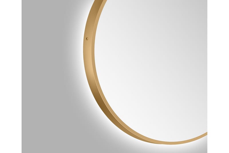 Allejaure Spejl 80 cm Rund - Guld - Hus & renovering - Køkken & bad - Badeværelse - Badeværelsesmøbler - Badeværelsesspejl