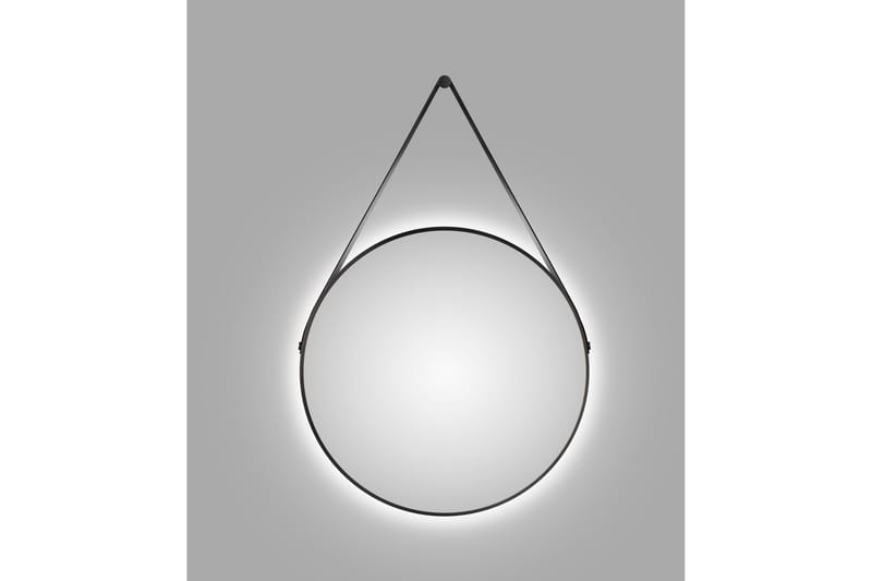 Allejaure Spejl 80 cm Rund - Sort - Hus & renovering - Køkken & bad - Badeværelse - Badeværelsesmøbler - Badeværelsesspejl