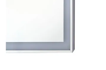 Argens Spejl 70x90 cm LED - Sølv - Hus & renovering - Køkken & bad - Badeværelse - Badeværelsesmøbler - Badeværelsesspejl