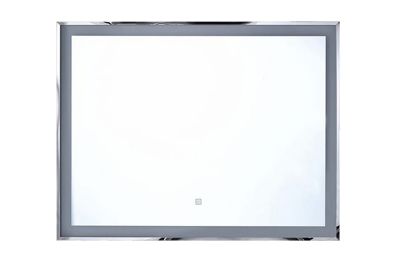 Argens Spejl 70x90 cm LED - Sølv - Badeværelsesspejl - Badeværelsesspejl med belysning