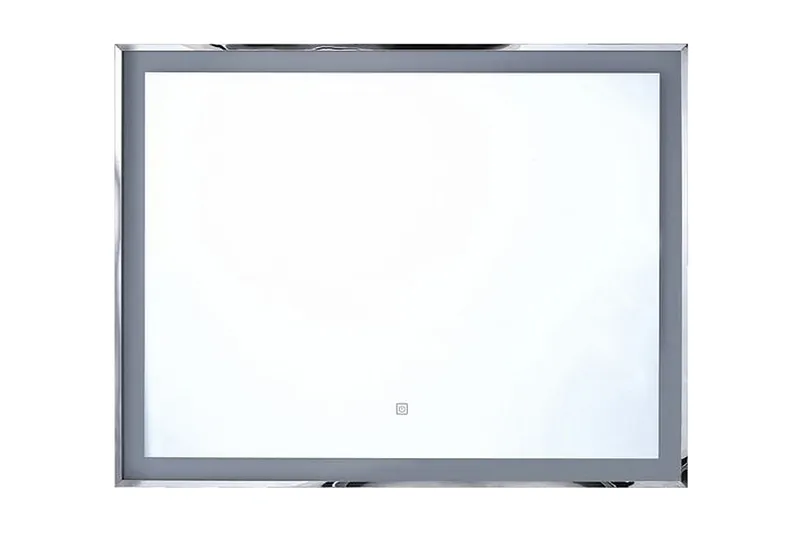 Argens Spejl 70x90 cm LED - Sølv - Hus & renovering - Køkken & bad - Badeværelse - Badeværelsesmøbler - Badeværelsesspejl