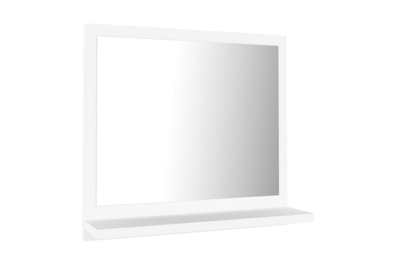 badeværelsesspejl 40x10,5x37 cm spånplade hvid - Hvid - Hus & renovering - Køkken & bad - Badeværelse - Badeværelsesmøbler - Badeværelsesspejl