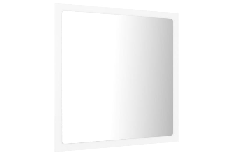 badeværelsesspejl 40x8,5x37 cm spånplade hvid - Hvid - Hus & renovering - Køkken & bad - Badeværelse - Badeværelsesmøbler - Badeværelsesspejl
