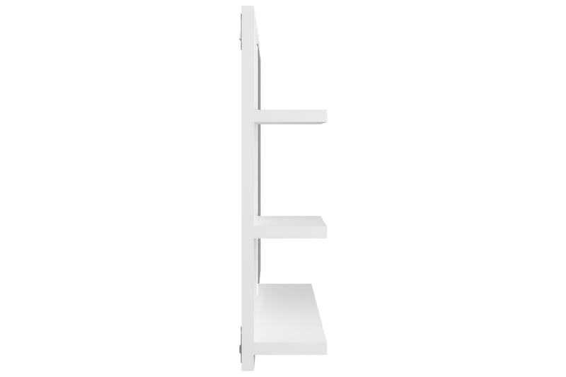 badeværelsesspejl 60x10,5x45 cm spånplade hvid - Hvid - Hus & renovering - Køkken & bad - Badeværelse - Badeværelsesmøbler - Badeværelsesspejl