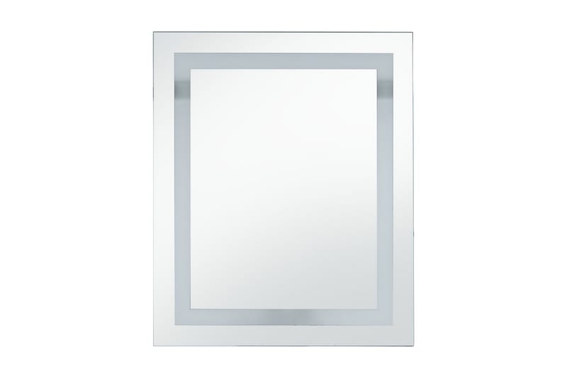 badeværelsesspejl LED m. touch 50 x 60 cm - Sølv - Hus & renovering - Køkken & bad - Badeværelse - Badeværelsesmøbler - Badeværelsesspejl