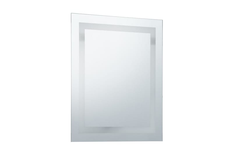 badeværelsesspejl LED m. touch 50 x 60 cm - Sølv - Hus & renovering - Køkken & bad - Badeværelse - Badeværelsesmøbler - Badeværelsesspejl