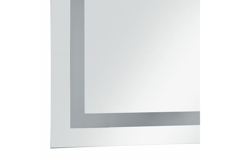 badeværelsesspejl LED m. touch 50 x 60 cm - Sølv - Hus & renovering - Køkken & bad - Badeværelse - Badeværelsesmøbler - Badeværelsesspejl