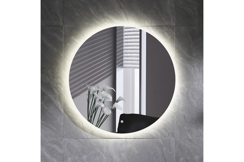 Bathlife spejl Skina 800 - Hvid - Badeværelsesspejl - Badeværelsesspejl med belysning