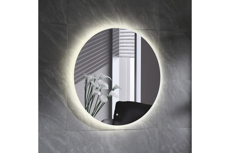 Bathlife spejl Skina 800 - Hvid - Hus & renovering - Køkken & bad - Badeværelse - Badeværelsesmøbler - Badeværelsesspejl