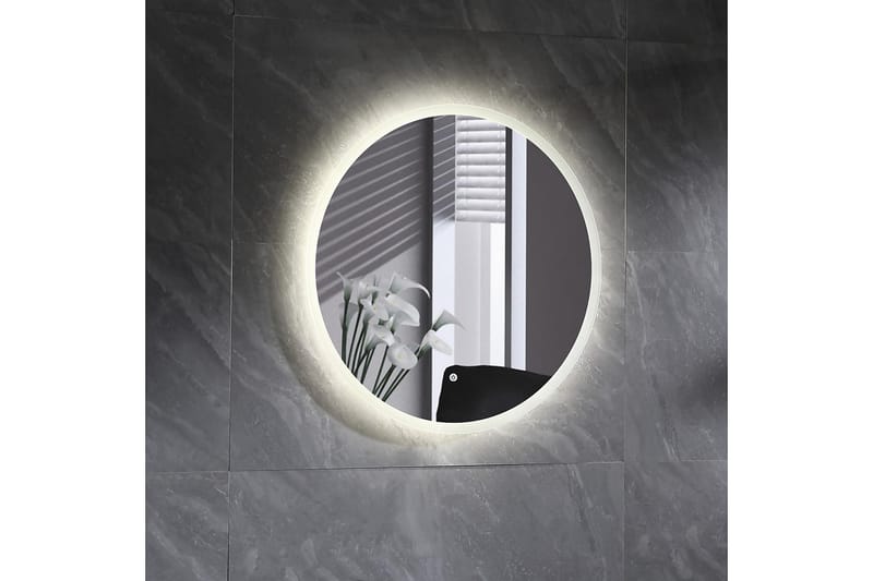 Bathlife spejl Skina 800 - Hvid - Hus & renovering - Køkken & bad - Badeværelse - Badeværelsesmøbler - Badeværelsesspejl
