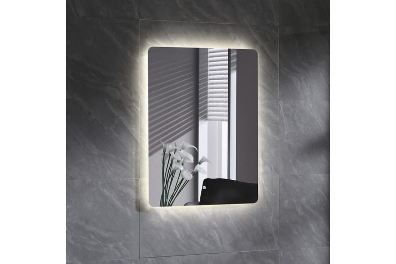 Bathlife Tindra 500 spejl - Hvid - Badeværelsesspejl - Badeværelsesspejl med belysning