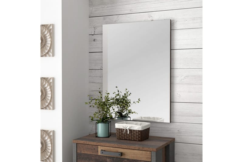 Cadle Spegel 60 cm, Brun