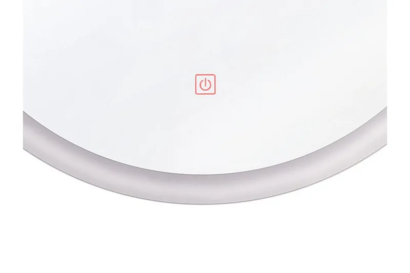 Cutberto Spejl LED-belysning - Sølv - Hus & renovering - Køkken & bad - Badeværelse - Badeværelsesmøbler - Badeværelsesspejl