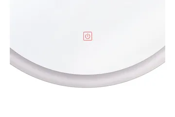 Cutberto Spejl LED-belysning - Sølv - Hus & renovering - Køkken & bad - Badeværelse - Badeværelsesmøbler - Badeværelsesspejl